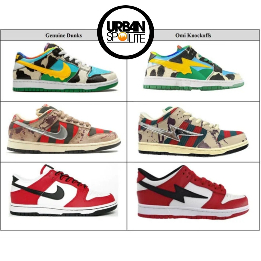 NIKE SUES KOOL KIY & OMNI FOR BITING DESIGNS...LOL!
