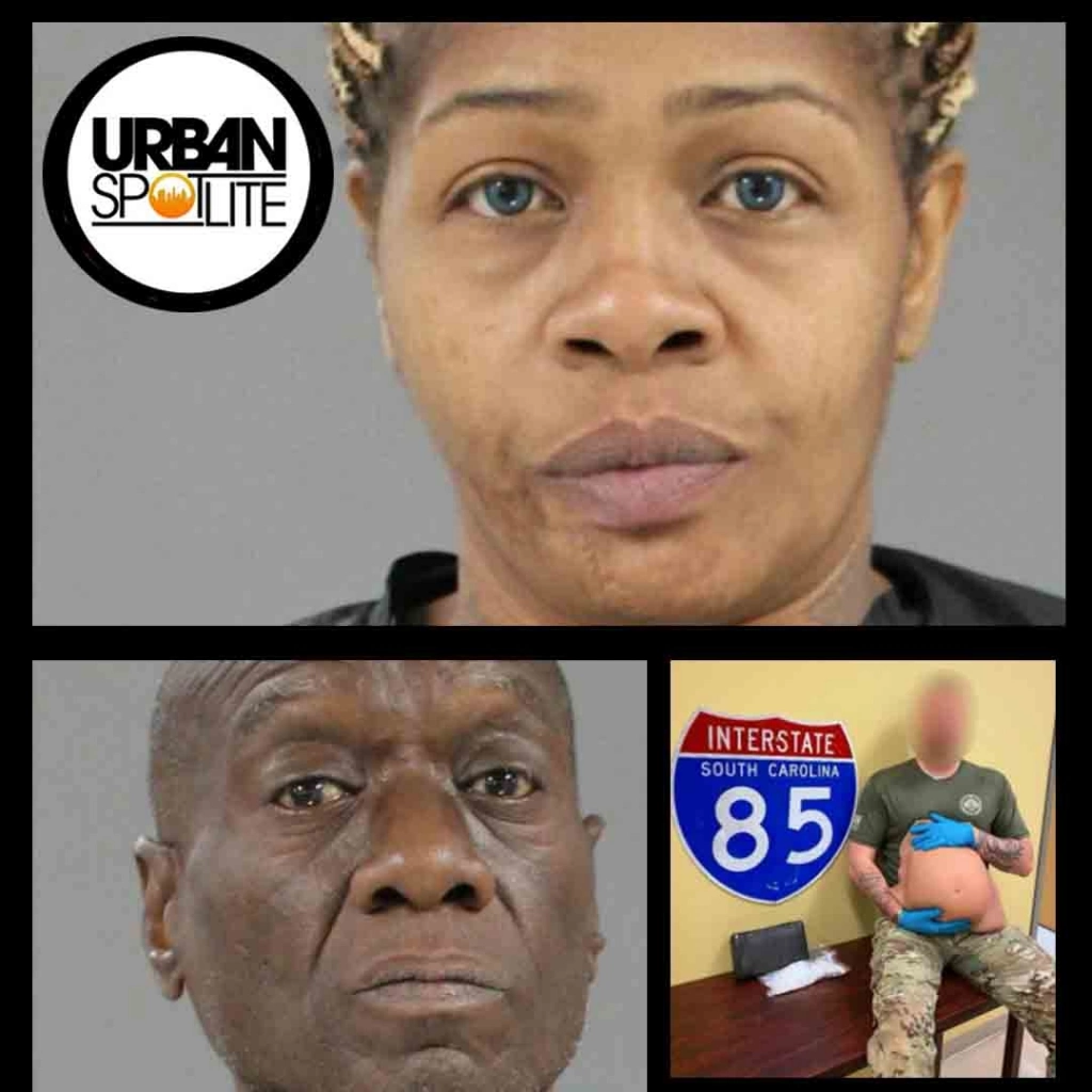 FAKE PREGO LADY & DUDE CAUGHT W TONS OF COCAINE