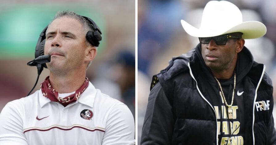 FSU Head Coach Mike Norvell Confident Despite Continued Recruiting And Transfer Losses To FSU Alum Deion Sanders