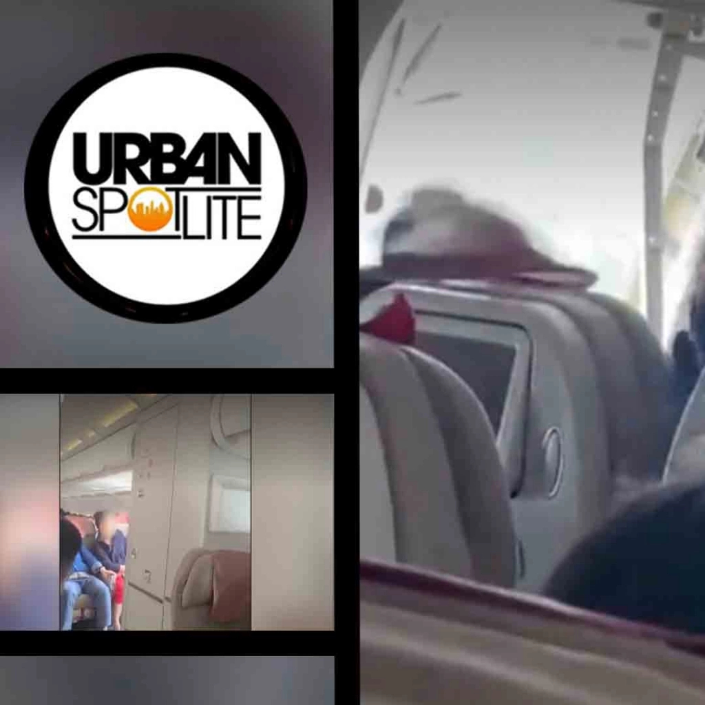 PASSENGER OPENS DOOR MID AIR ON AIRPLANE