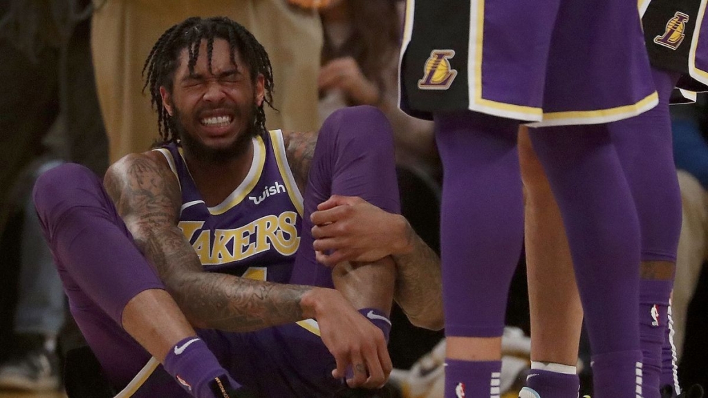 LAKERS BRANDON INGRAM DONE FOR SEASON