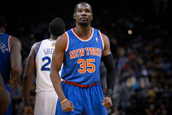 KNICKS CLOSER TO LANDING KEVIN DURANT THIS SUMMER