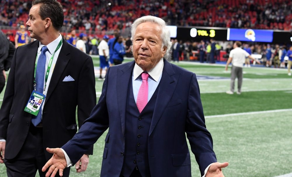 BOB KRAFT DAY SPA SEX VIDEOS TO BE RELEASED