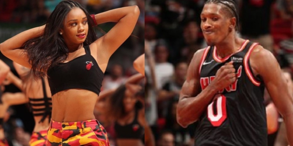 HEAT'S JOSH RICHARDSON DATING DANCER AMBER SADE ROCK
