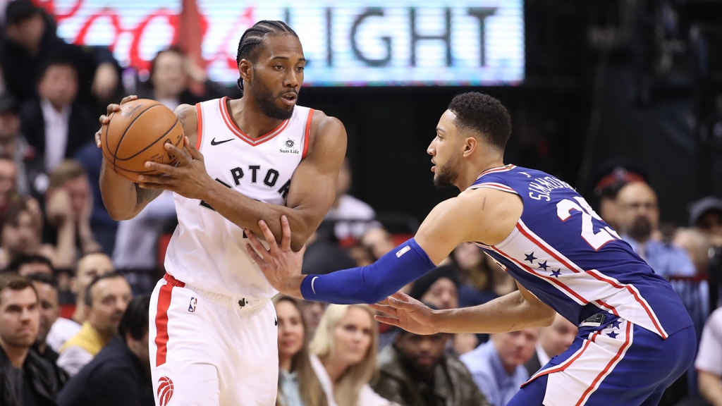 KAWHI LEONARD DESTROYS BEN SIMMONS