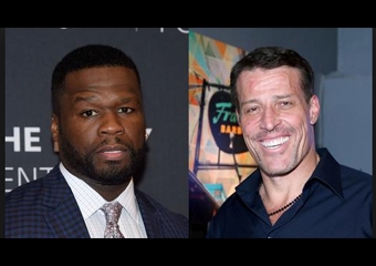 50 CENT CALLS OUT TONY ROBBINS FOR USING THE "N" WORD