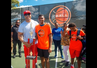 LL COOL J HOSTS ANNUAL BASKETBALL TOURNAMENT IN QUEENS