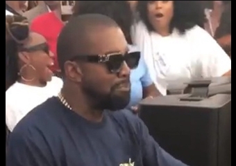 KANYE WEST TAKES SUNDAY SERVICE TO DAYTON, OHIO