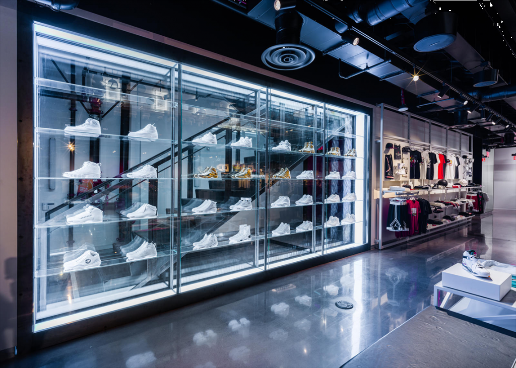 WELCOME TO JUMPMAN L.A. (A NEW SNEAKER STORE WHICH OPENED AT YOU GUESSED IT: 8:23 AM) 10/20/18