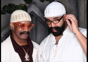 DRAKE DRESSES AS HIS FATHER ON HALLOWEEN