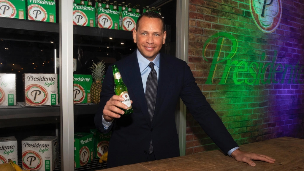 A-Rod Named Co-Owner of Presidente Beer