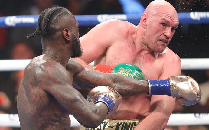 DEONTAY WILDER VS TYSON FURY DECISION: DRAW