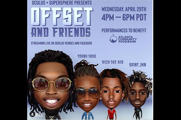 OFFSET, YOUNG THUG RAISE MONEY FOR ATL FOOD BANKS