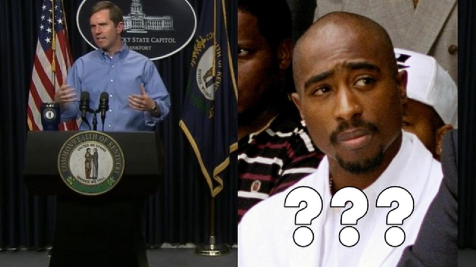 KENTUCKY GOVERNOR APOLOGIES TO TUPAC SHAKUR