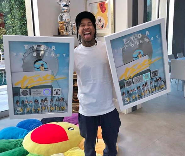 TYGA'S SINGLE "TASTE" IS 3X PLATINUM