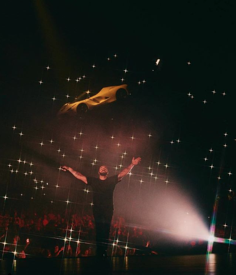 Drake Brings Flying Ferrari On Tour With Migos