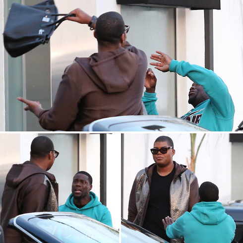 Magic Johnson’s Son Smacks Kevin Hart With Purse?