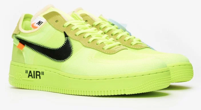 The INFAMOUS Off-White x Nike Air Force 1 In Volt