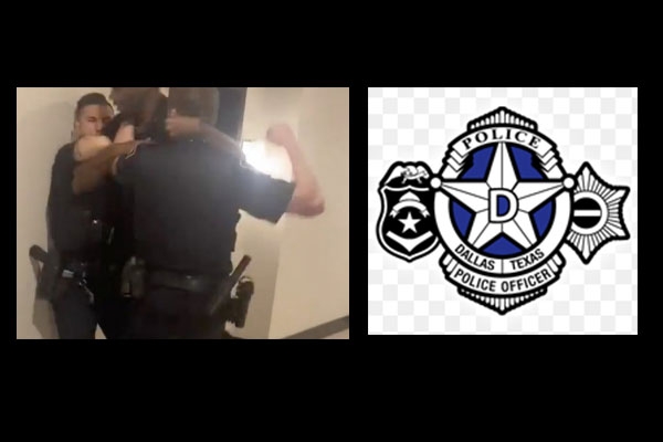 DALLAS BARBER SUCKER PUNCHED BY POLICE