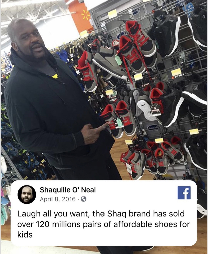 SHAQ'S SOLD 120 MILLION AFFORDABLE SHOES FOR KIDS