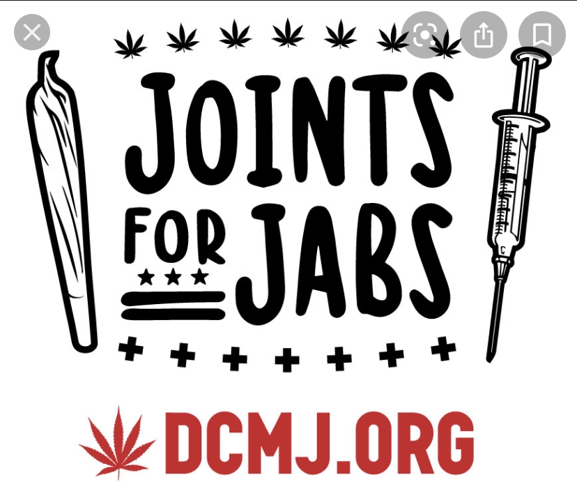 WASHINGTON OFFERING WEED FOR VAX SHOTS