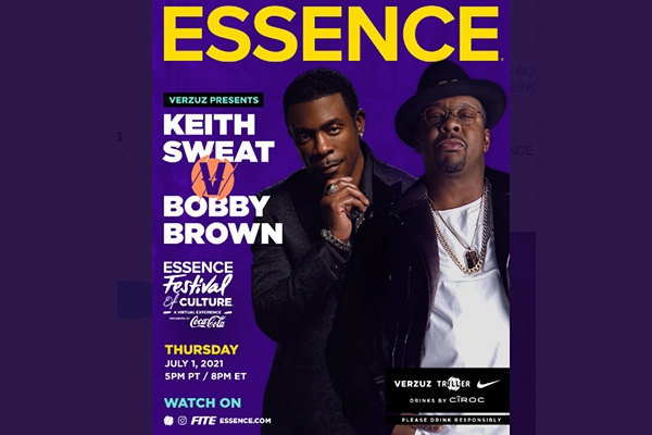 BOBBY BROWN VZ. KEITH SWEAT COMING JULY FIRST