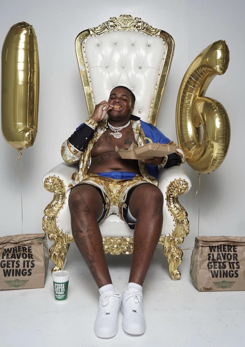 RICK ROSS GIVES HIS SON A WINGSTOP FOR HIS BDAY