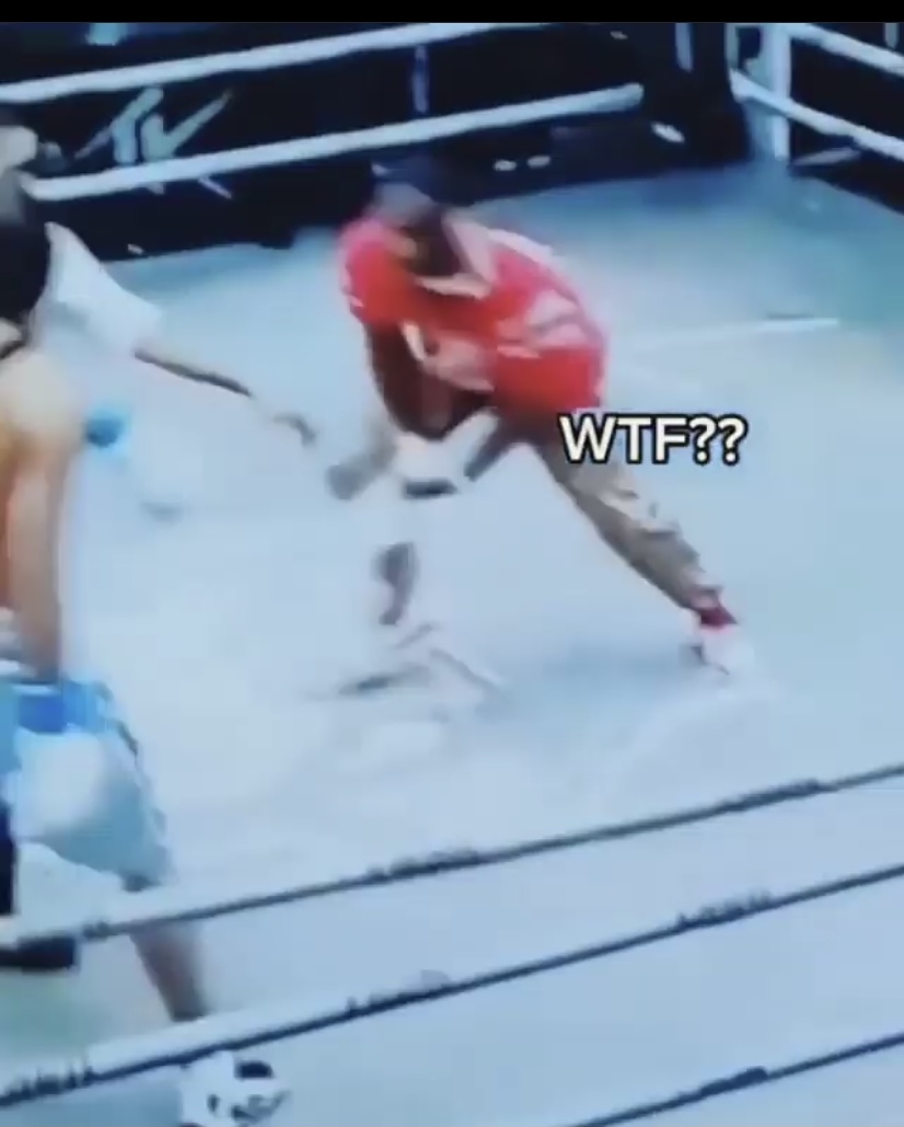 DaBABY JUMPS INTO A BOXING RING FOR NO REASON