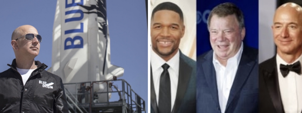 Micheal Strahan & Jeff Bezos Will Travel Into Space