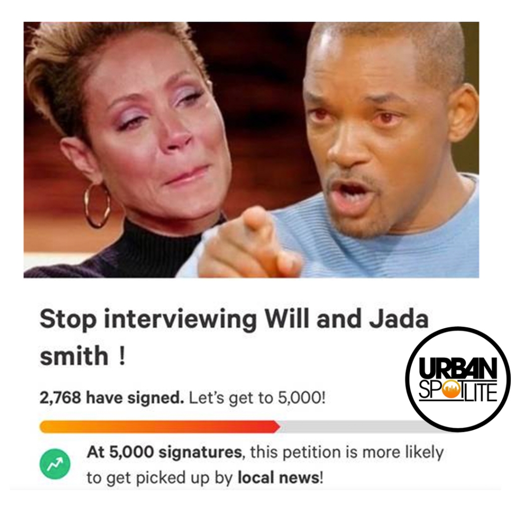 THOUSANDS SIGN PETITION TO SHUT WILL SMITH UP