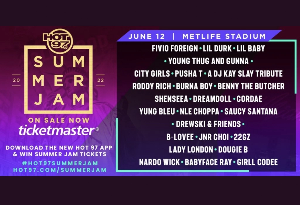 HOT 97 SUMMER JAM LINE UP ANNOUNCED