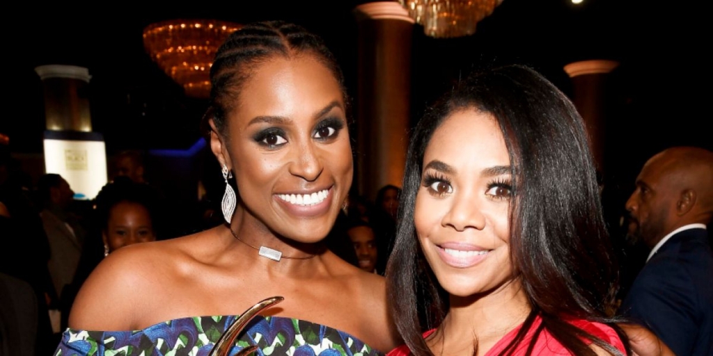 REGINA HALL, ISSA RAE HOOK UP IN 'LITTLE'