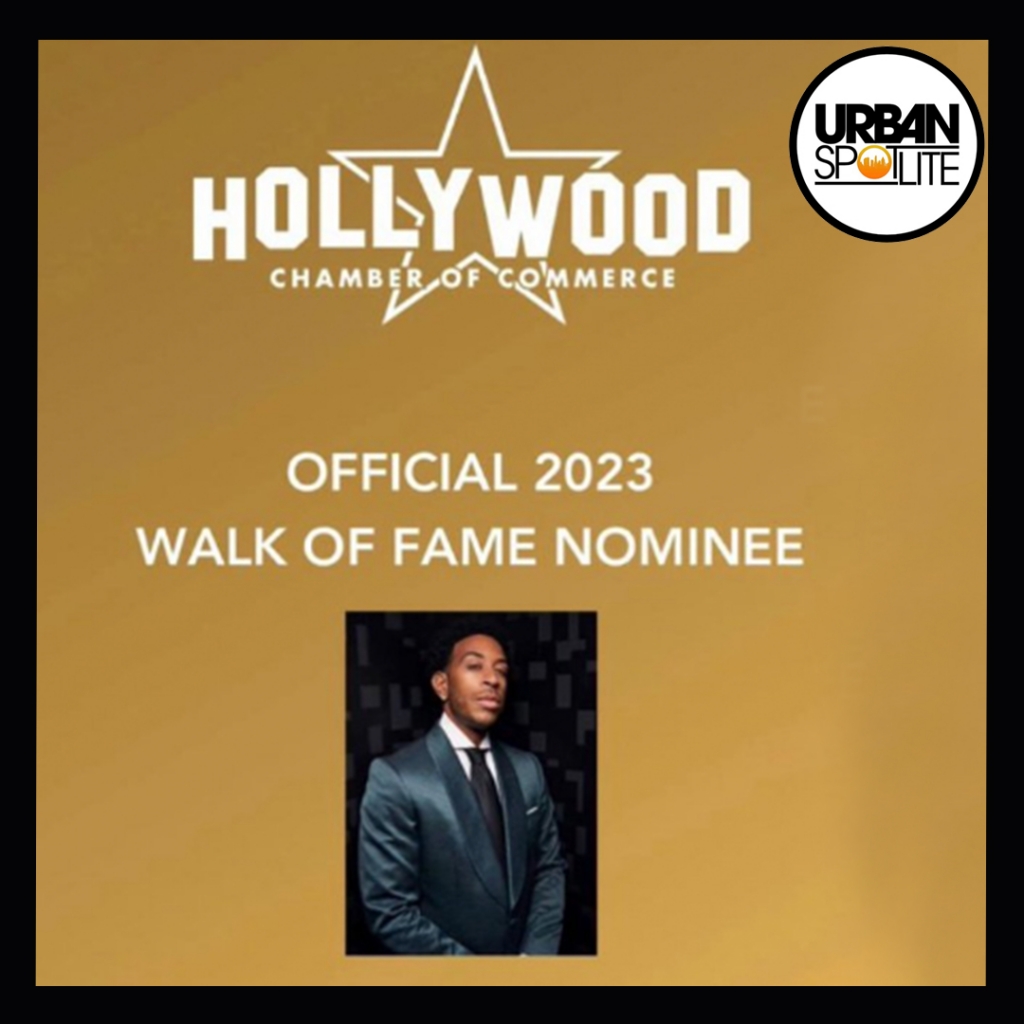 LUDACRIS RECEIVING HOLLYWOOD WALK OF FAME STAR